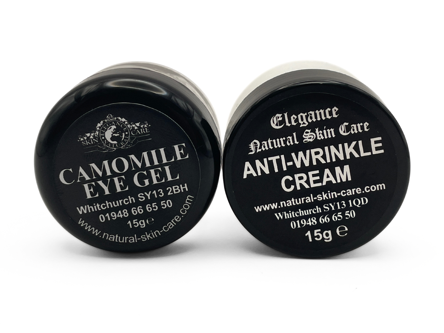 Anti Wrinkle Cream & Camomile Eye Gel Duo