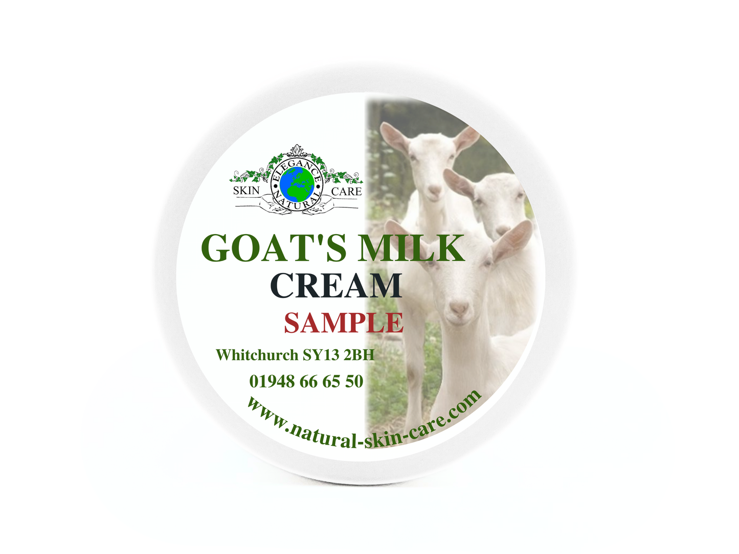 FREE Sample of Goats Milk Moisturising Cream