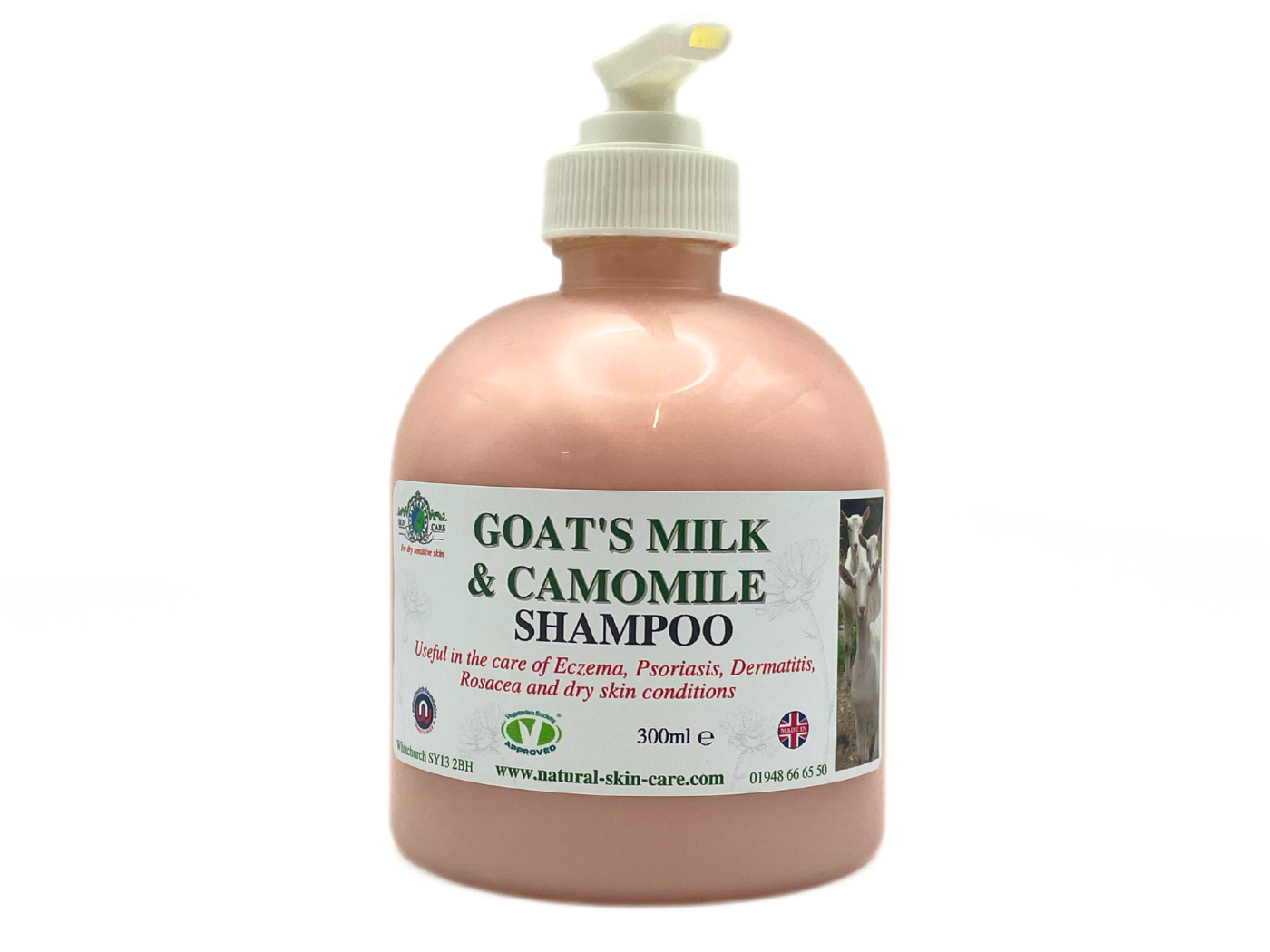 Goats Milk and Camomile Shampoo
