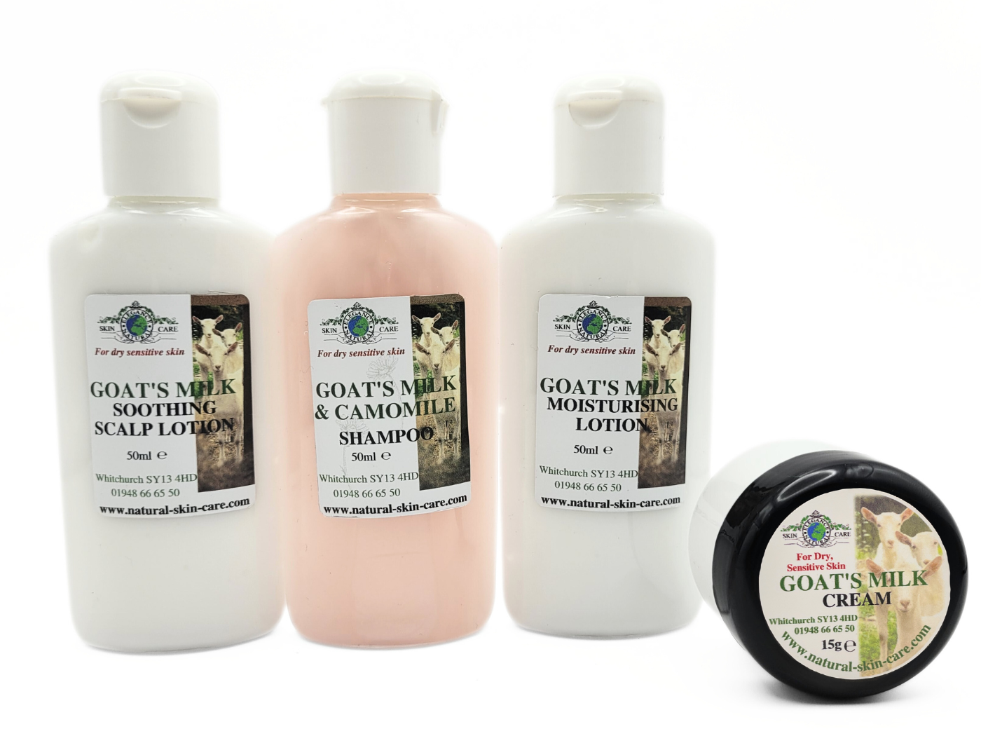 Goats Milk Travel Size Selection Pack