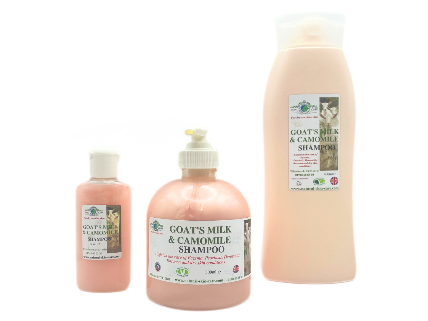Goats Milk and Camomile Shampoo