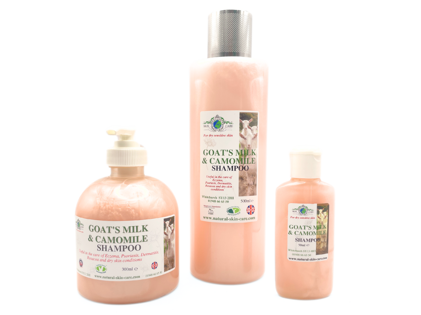 Goats Milk and Camomile Shampoo