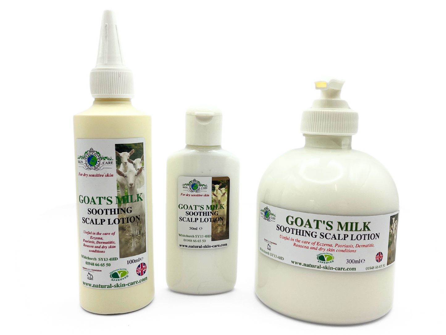 Goats Milk Soothing Scalp Lotion