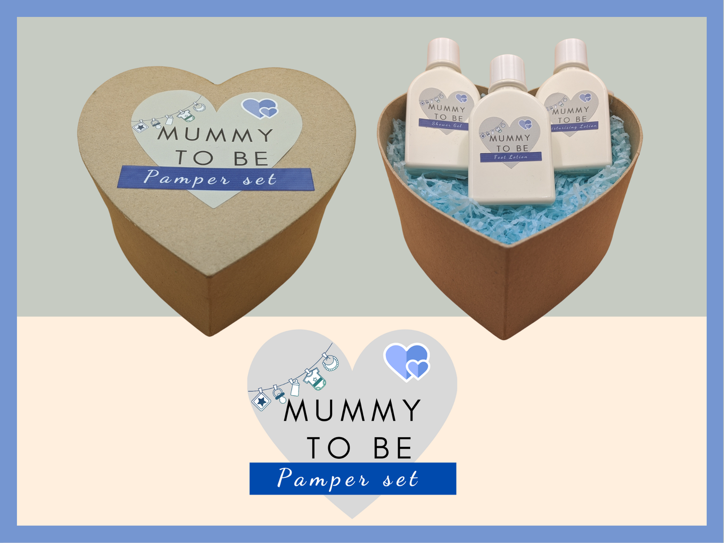 Mummy to be Pampering Gift Set (Blue) Mother's Day Gift