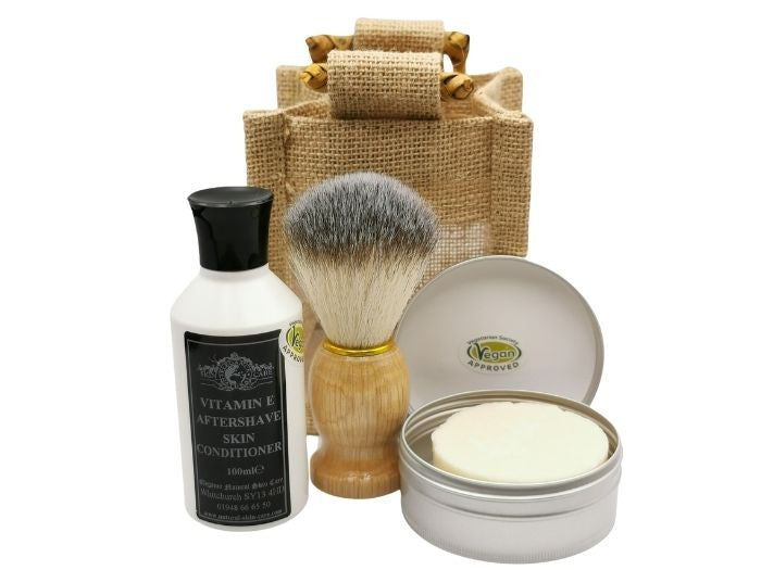 Men's Shaving Vitamin E Shave Gift Set - Vegan approved