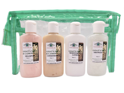 Goats Milk Shower Essentials Travel Set