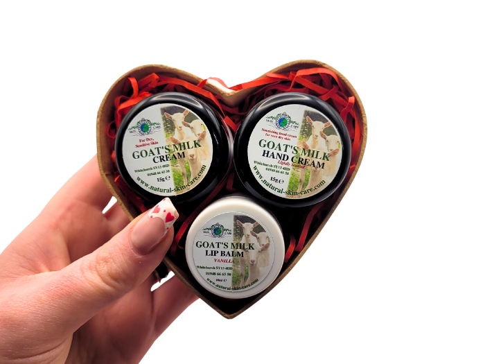 Small Goat's Milk Heart Gift Set