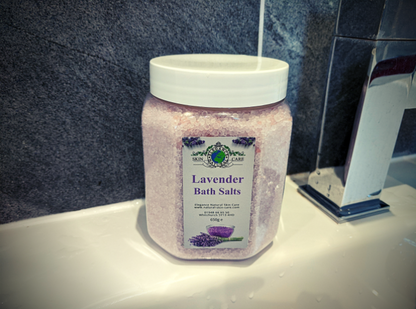 Lavender & Jasmine Bath Soak AND Lavender Bath Salts