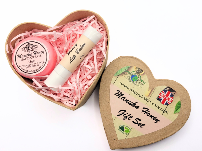 Manuka Heart Gift Set - Hand Cream & Lip Balm