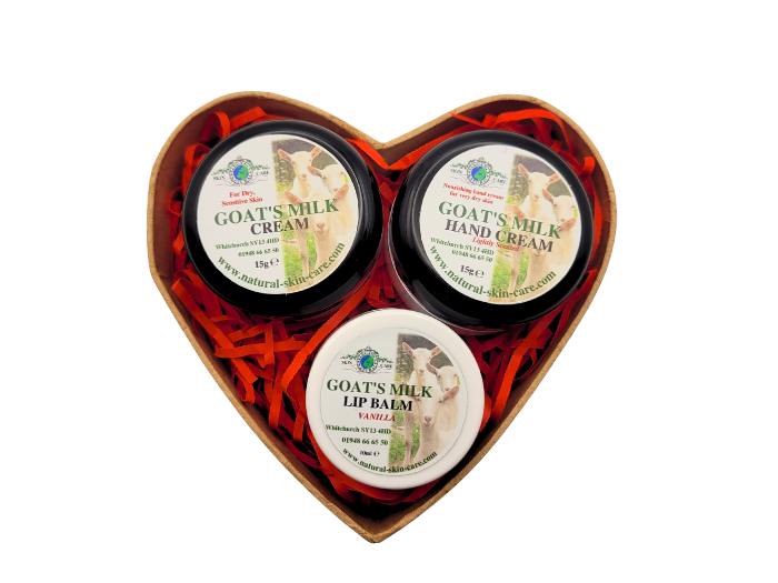 Small Goat's Milk Heart Gift Set