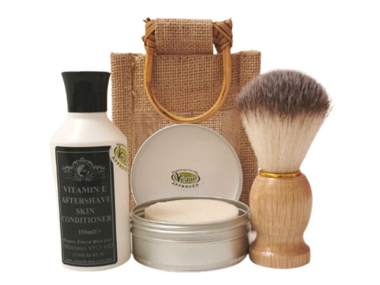 Men's Shaving  Vitamin E Shave Gift Set - Vegan approved