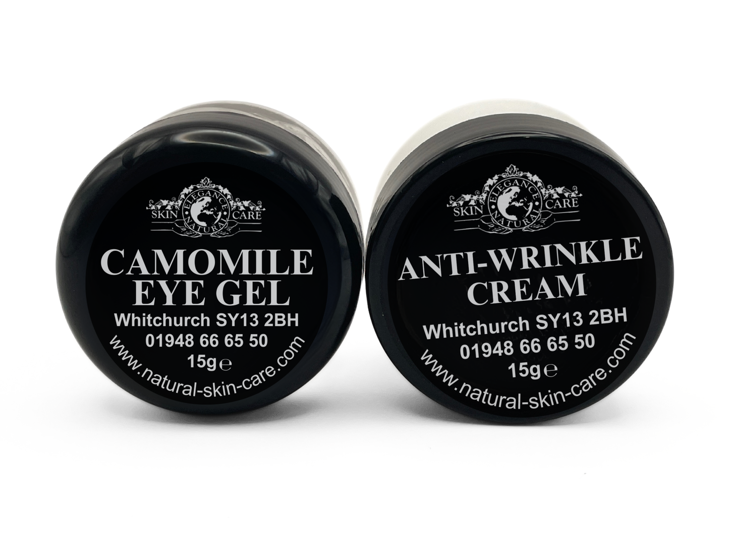 Anti Wrinkle Cream & Camomile Eye Gel Duo