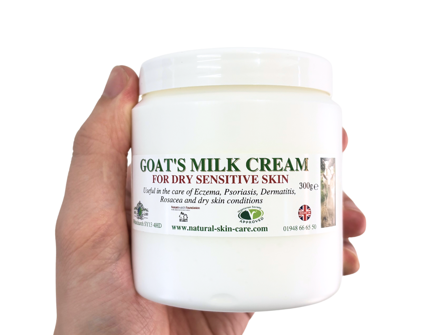 Goats Milk Moisturising Cream
