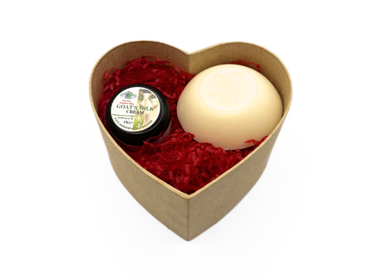 Goats Milk Pure Soap Gift Set Gift Heart