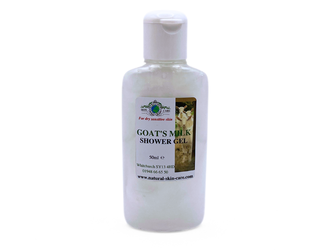 Travel Size Goats Milk Shower Gel