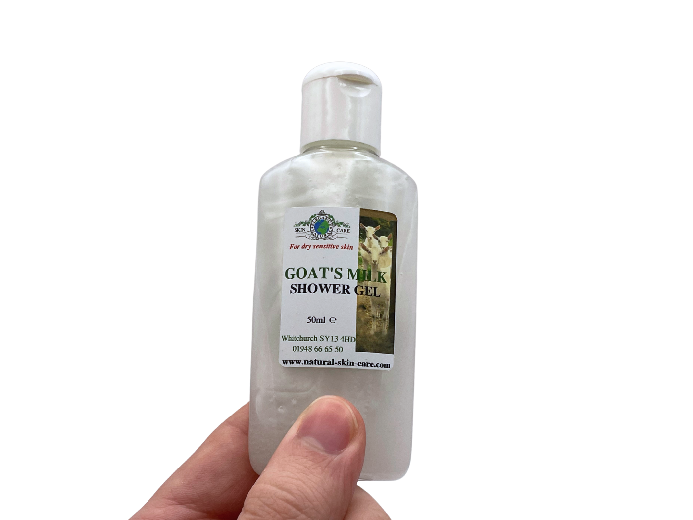 Travel Size Goats Milk Shower Gel