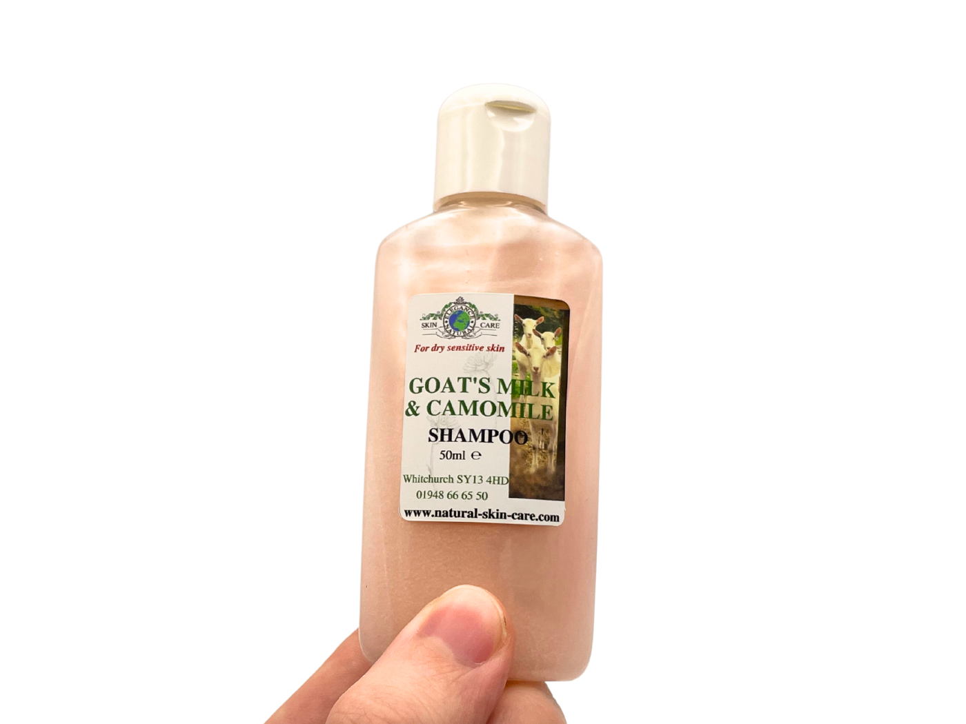 Travel Size Goats Milk & Camomile Shampoo