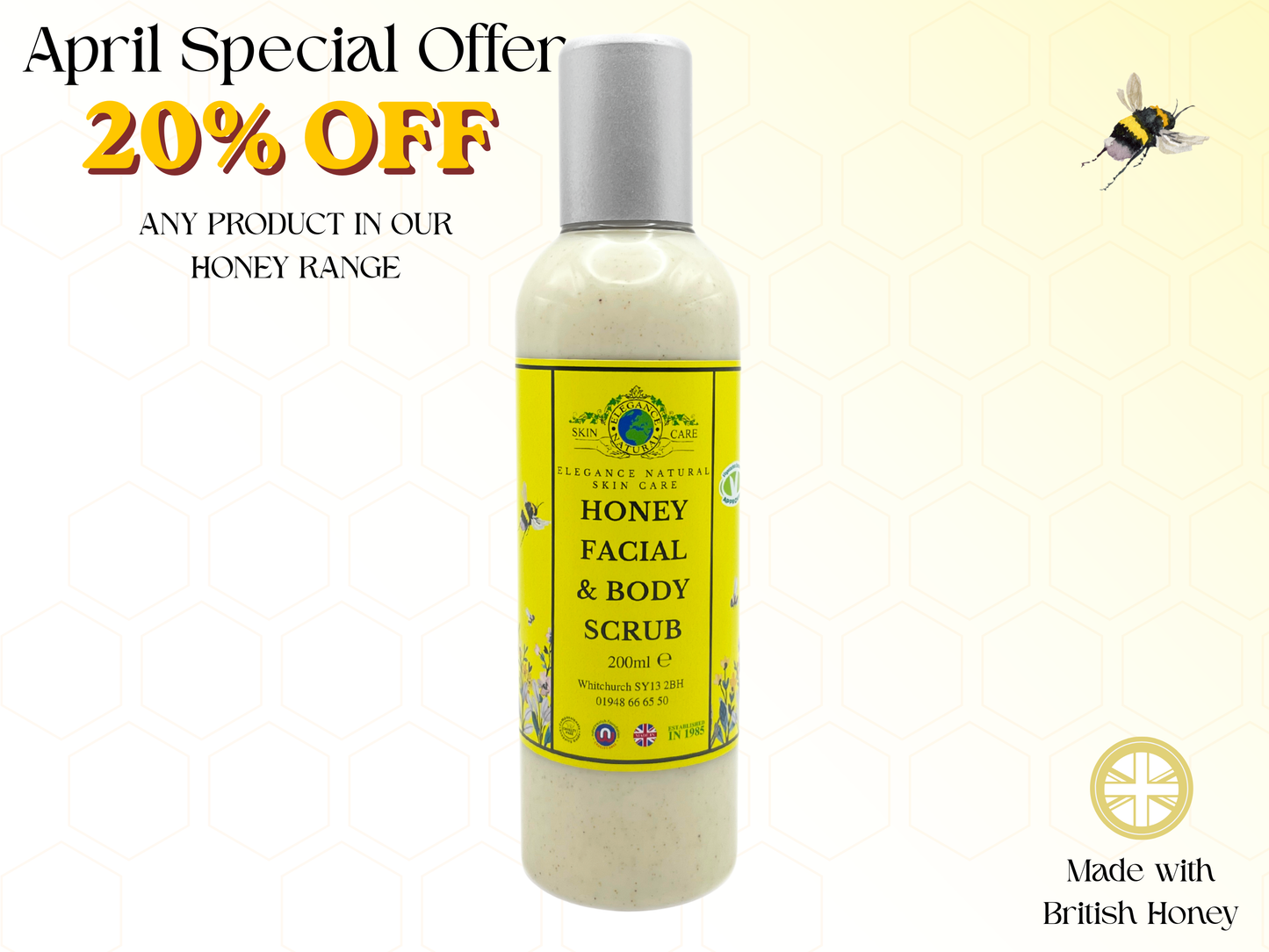 Honey Facial and Body Scrub