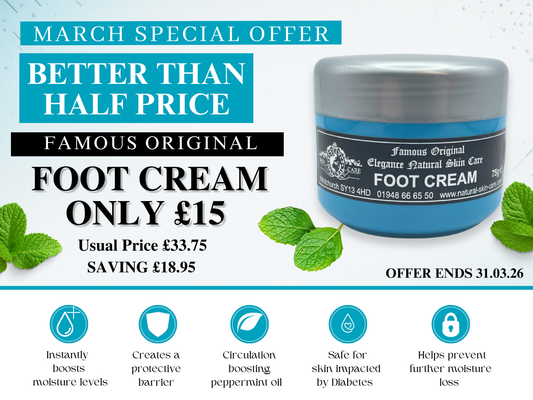 March Special Offer: Famous Original Foot Cream