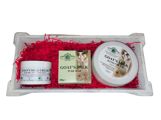 Goats Milk Gift Trough Set