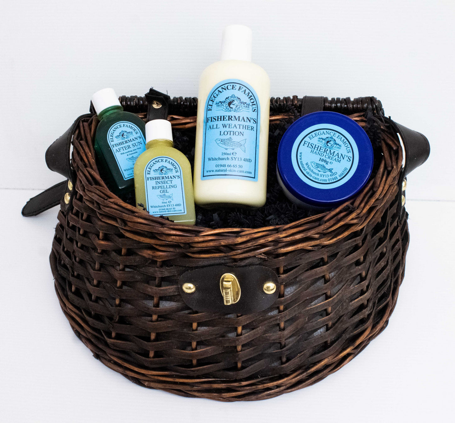 Fisherman's Fishing Basket Gift Set