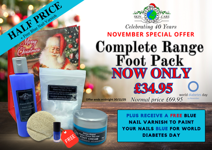 November Special Offer: Complete Foot Care Range Pack